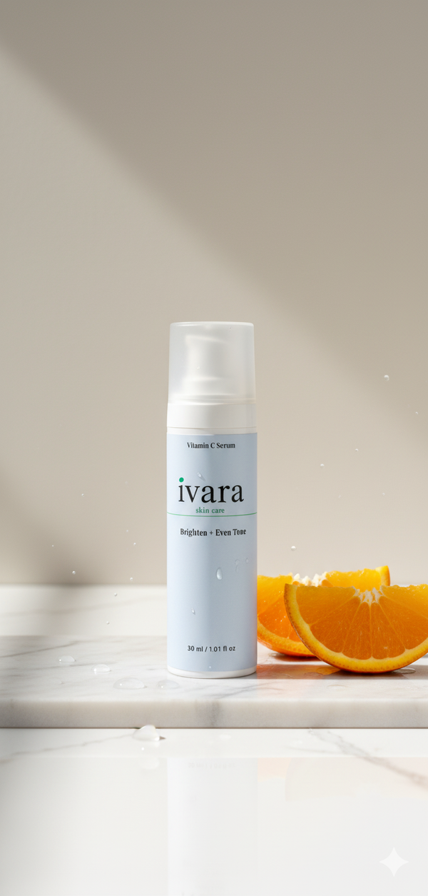 Vitamin C Cream Serum w/ Ferulic Acid, Sea-Buckthorn, & Hyaluronic Acid