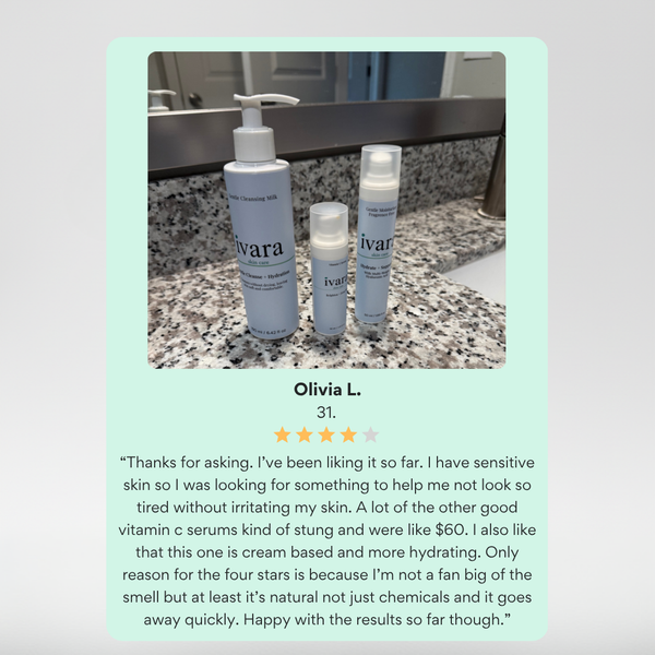 The Ivara Essentials: Cleanse. Brighten. Hydrate. Glow.