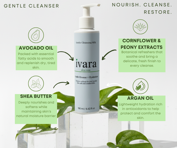Ivara Essentials: Simple 3 Step Glow Routine for Dull, Dry, & Irritated Skin